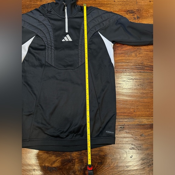 Adidas Men Tiro 23 C Winter-rized Gimo Shirts Run Black Casual Top Jersey size S - Picture 8 of 9